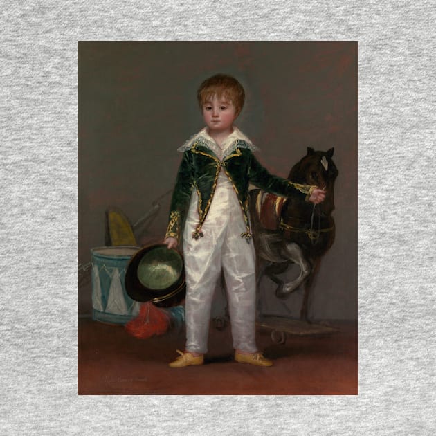 Jose Costa y Bonells (died 1870), Called Pepito by Francisco Goya by Classic Art Stall